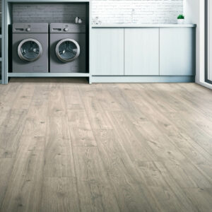 Laminate flooring in laundry room | Flooring Express | Lafayette, IN