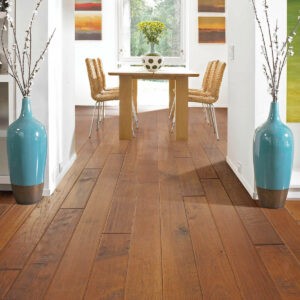 hardwood flooring in dining area | Flooring Express | Lafayette, IN