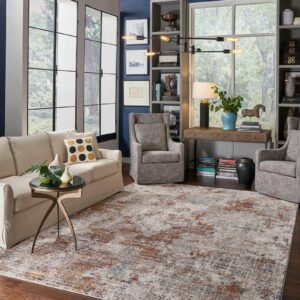 karastan area rug in living room | Flooring Express | Lafayette, IN
