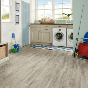 Waterproof vinyl flooring in laundry room | Flooring Express | Lafayette, IN