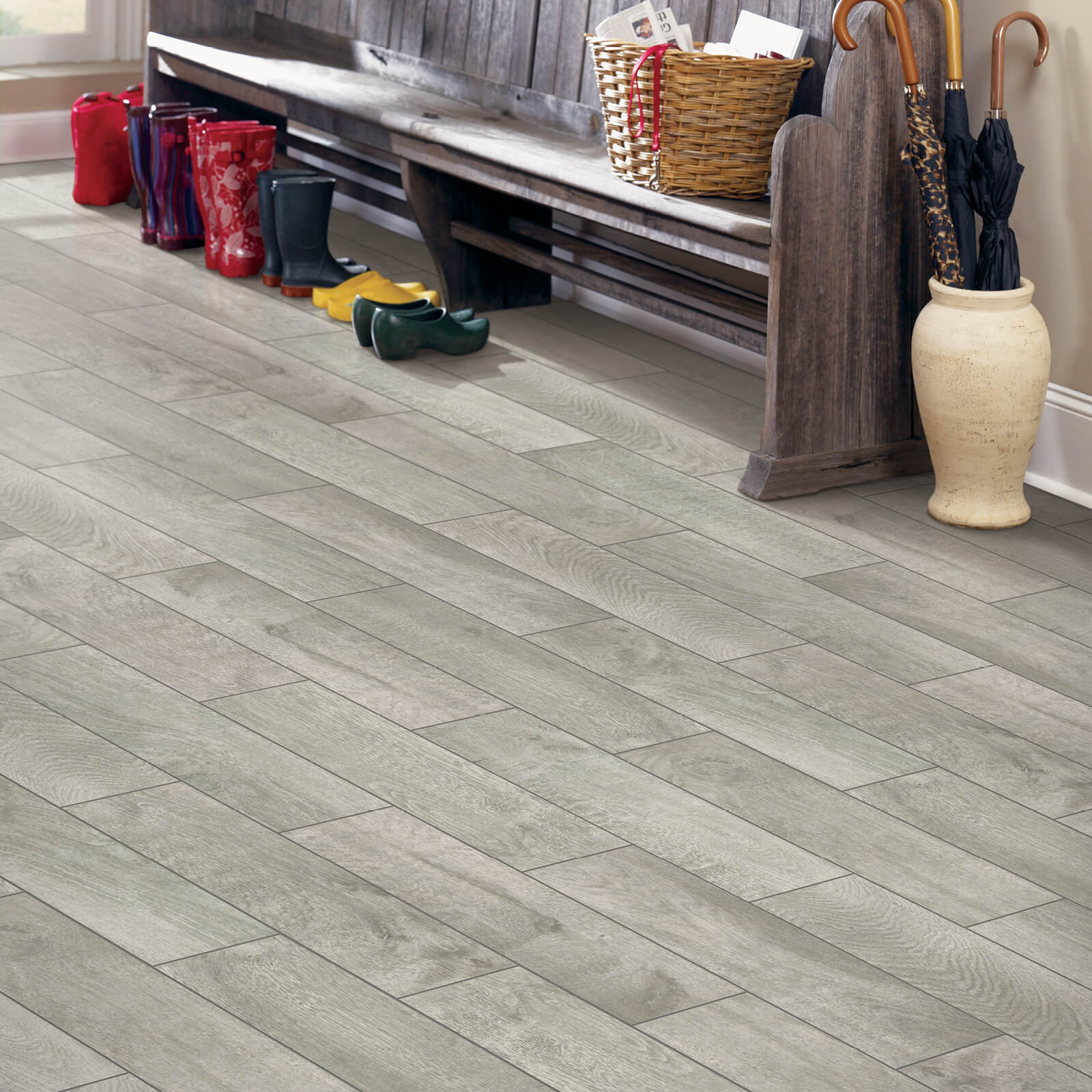 Wood-look tile in home | Flooring Express | Lafayette, IN