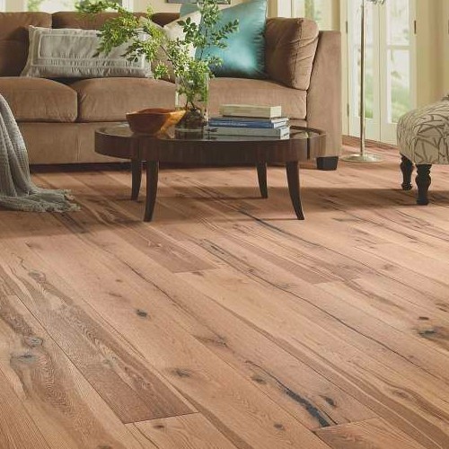 Hardwood flooring in living room Flooring Express | Lafayette, IN