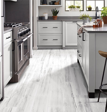 vinyl flooring in kitchen | Flooring Express | Lafayette, IN