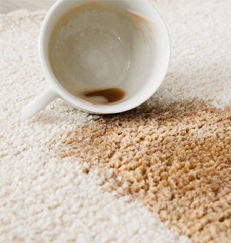 Coffee spill on area rug | Flooring Express | Lafayette, IN