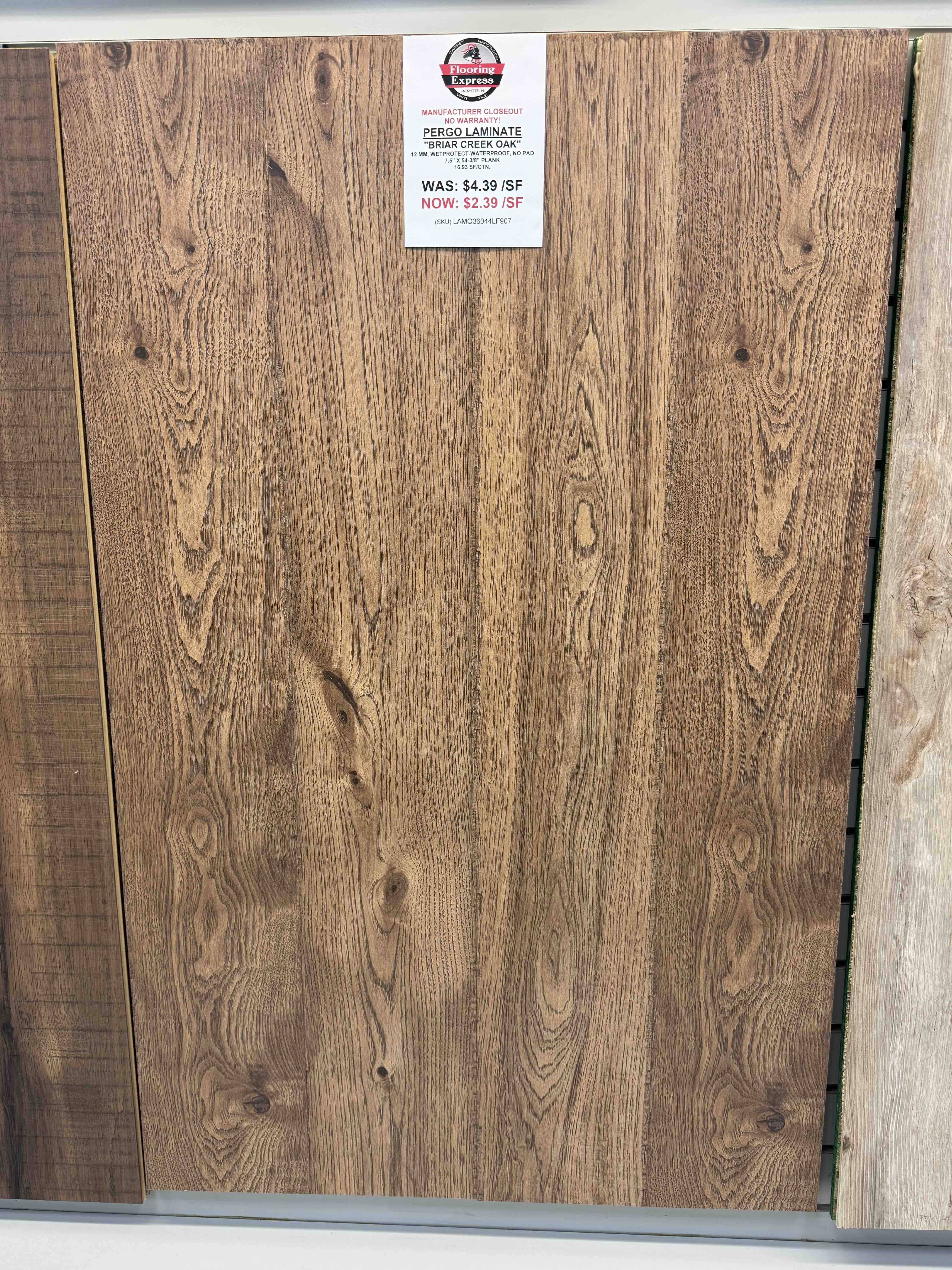 5 PERO LAMINATE BRIAR CREEK OAK